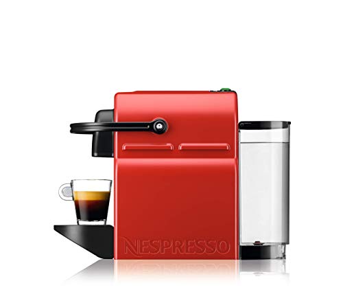 Growexa Inissia – Machine à Café Expresso à Capsules, Rouge Rubis, Réservoir 0,7L