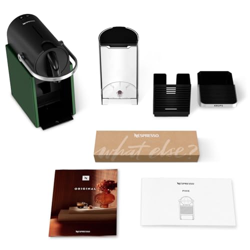 Growexa Pixie – Machine à Café à Capsules Compacte, Vert Foncé