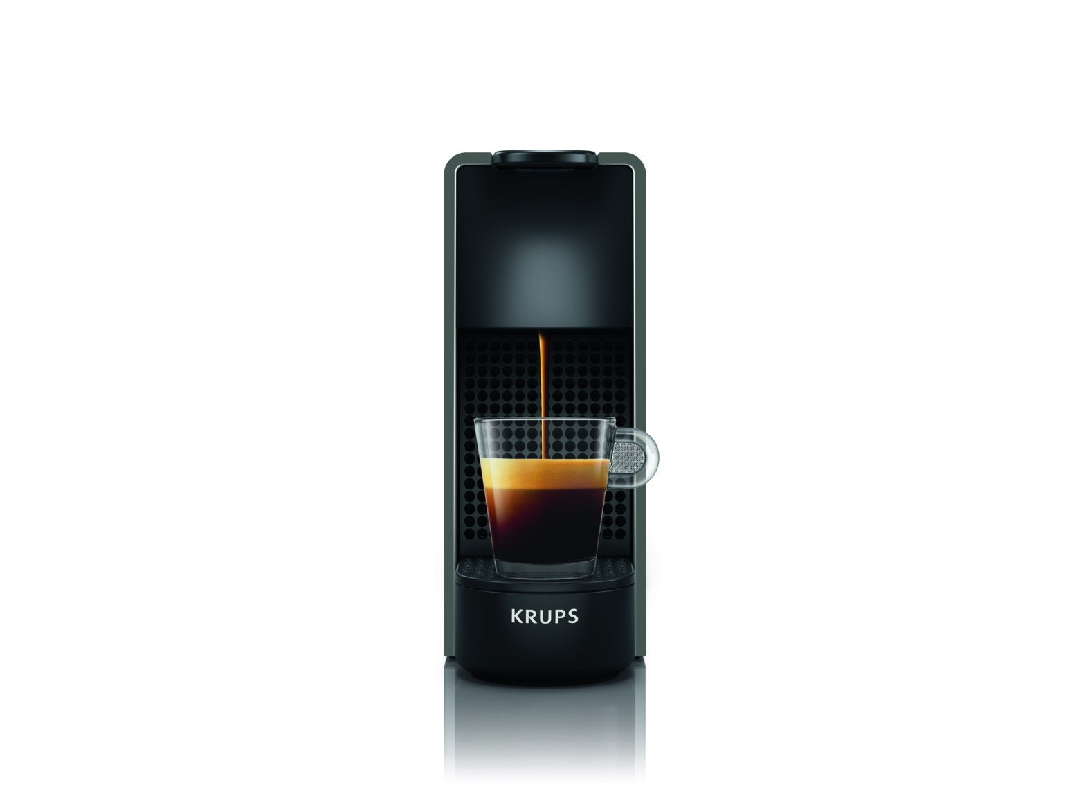 Growexa Essenza Mini – Machine à Café à Capsules Compacte, Gris Intense