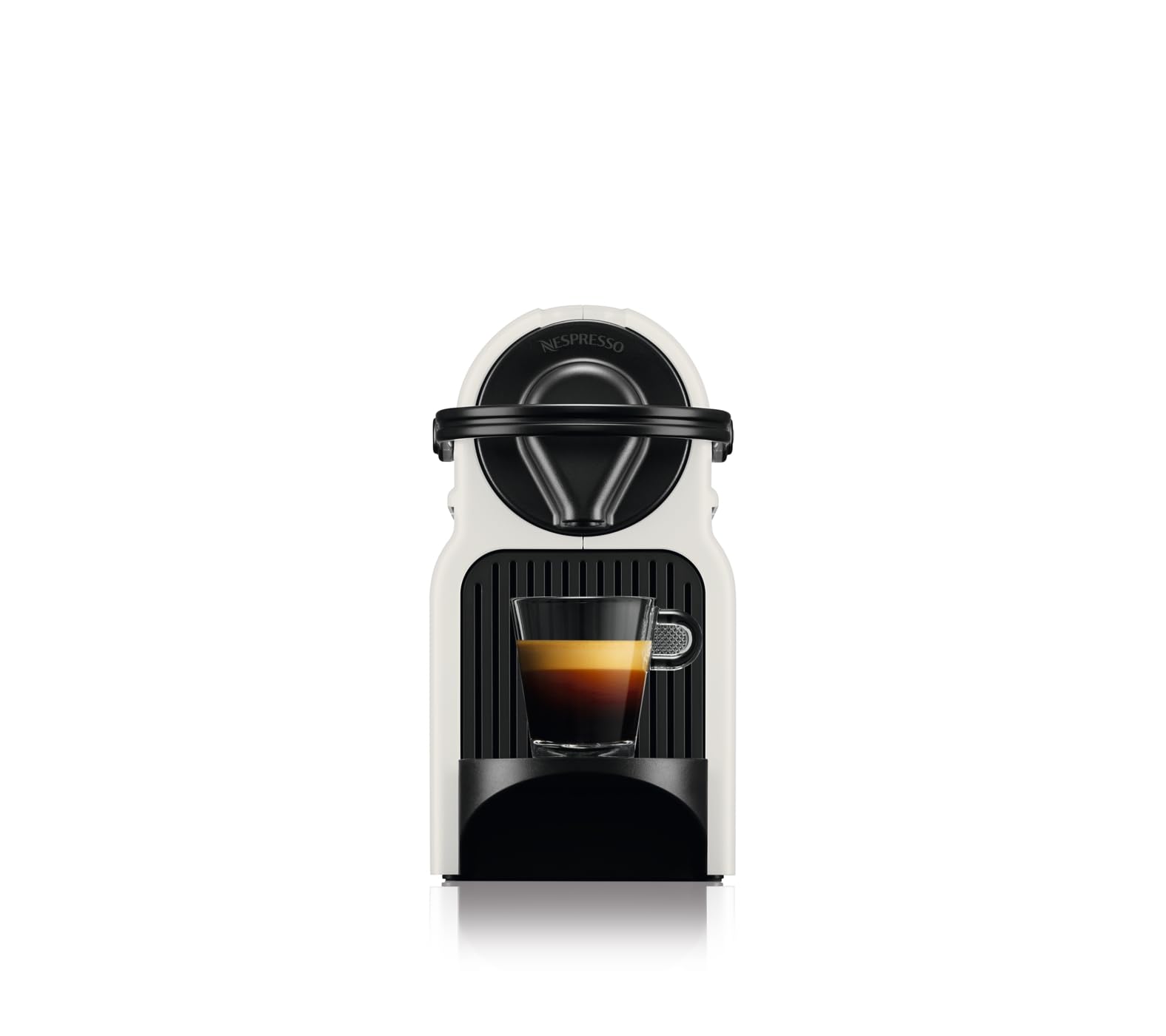 Growexa Inissia – Cafetière Espresso à Capsules, Blanc Mat et Brillant