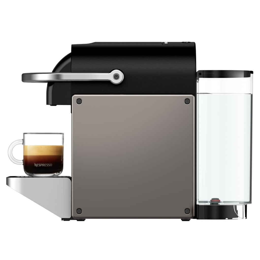 Growexa Pixie – Machine à Café à Capsules Compacte, Titane
