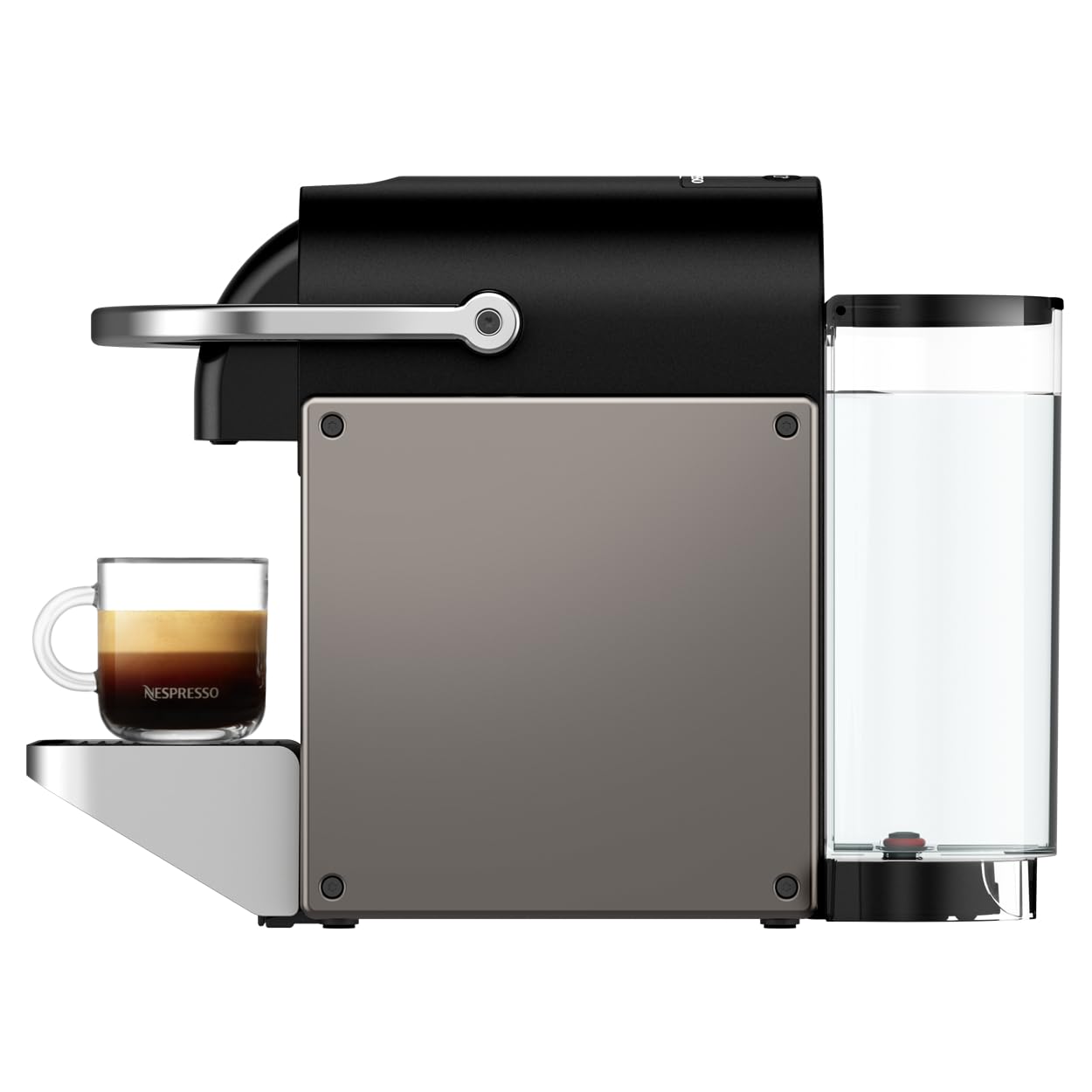 Growexa Pixie – Machine à Café à Capsules Compacte, Titane
