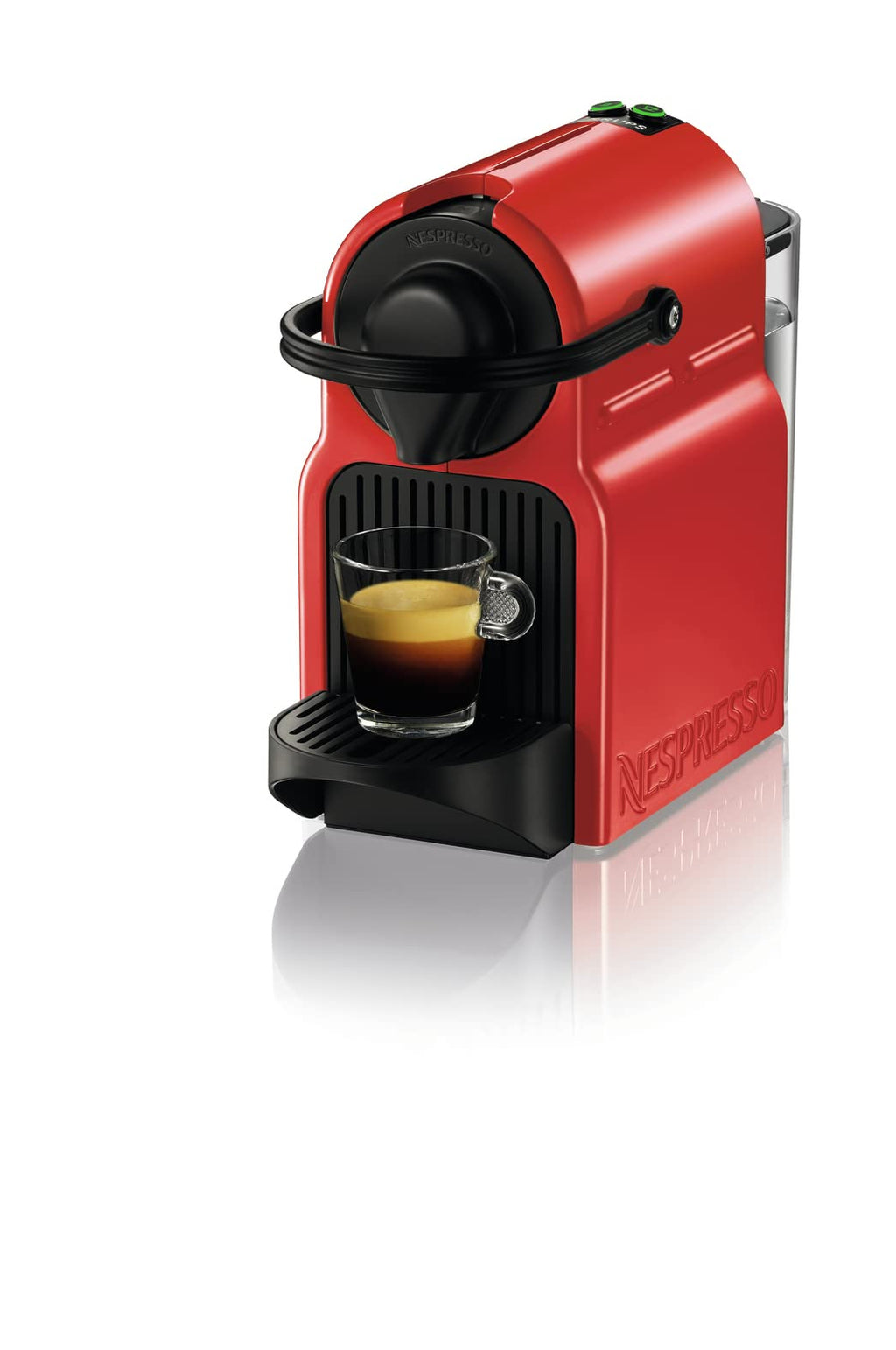 Growexa Inissia – Machine à Café Expresso à Capsules, Rouge Rubis, Réservoir 0,7L