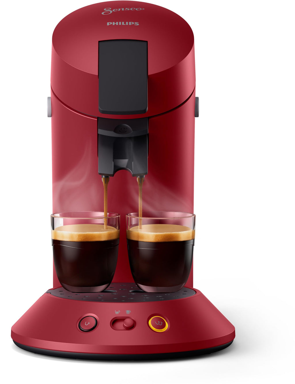 Machine à café à dosettes SENSEO Original Plus CSA210/91 – Rouge