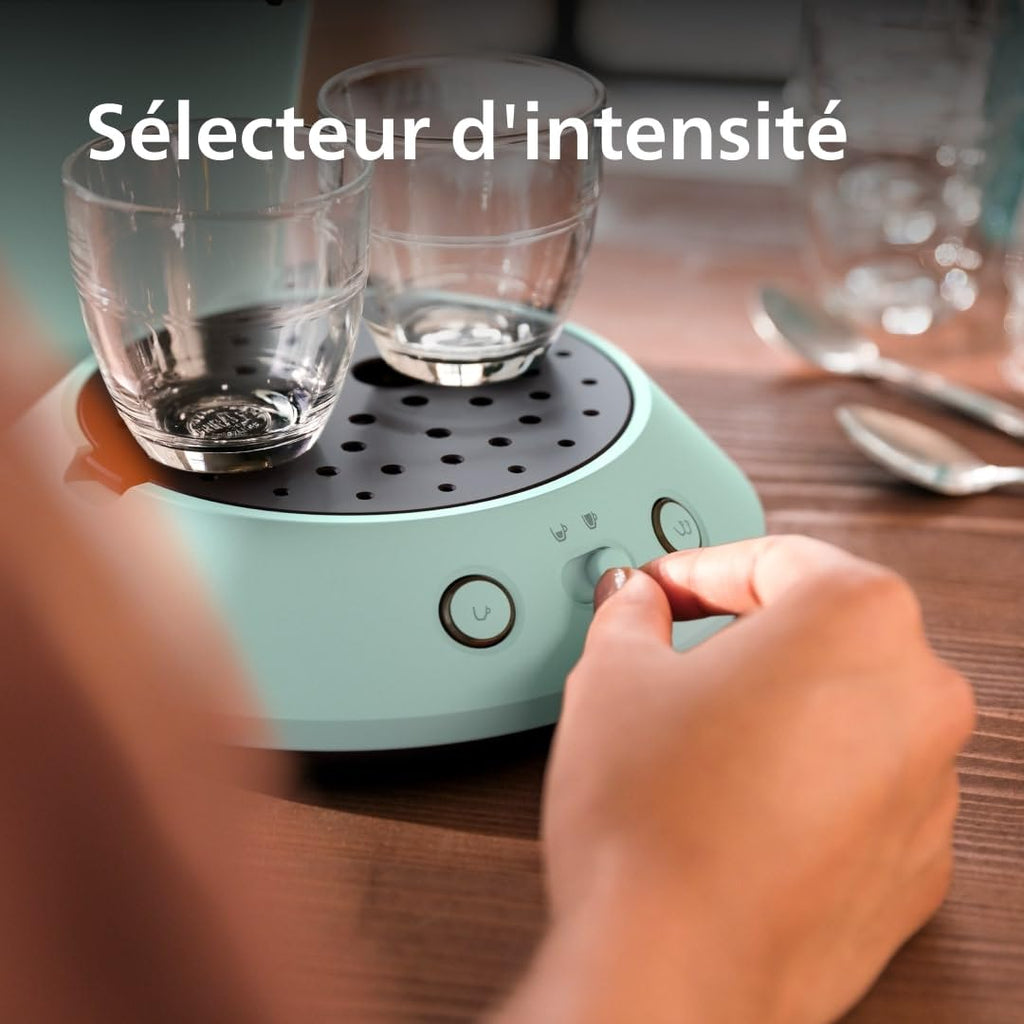 Machine à café à dosettes SENSEO Original Plus CSA210/80 – Vert désert