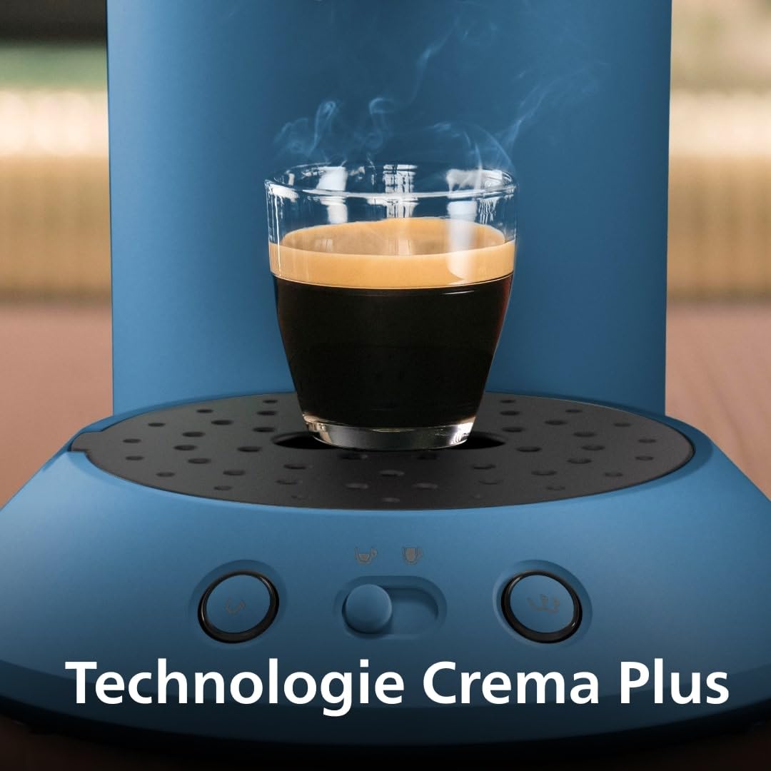 Machine à café à dosettes SENSEO Original Plus CSA210/00 – Bleu paon