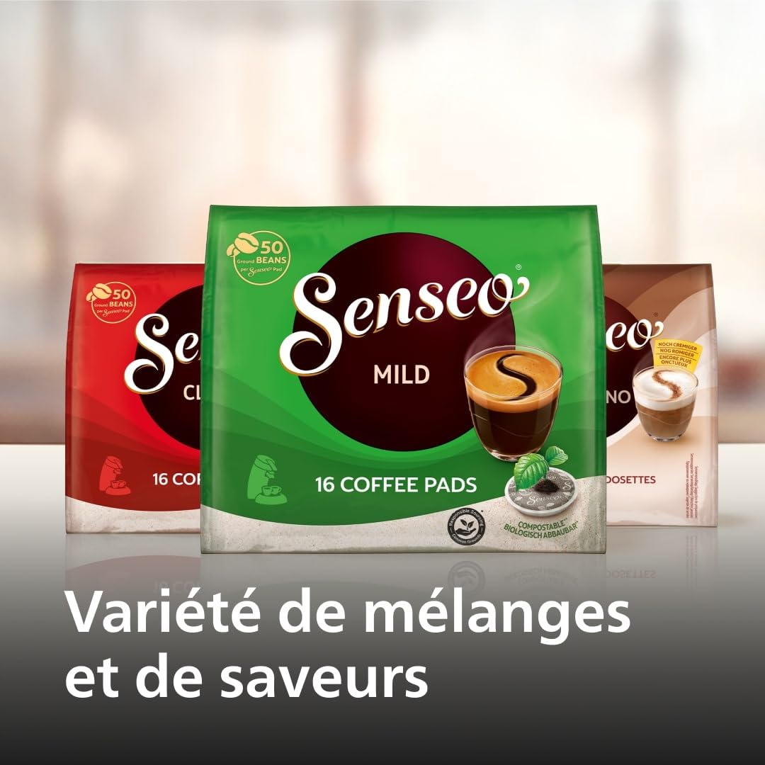 Machine à café à dosettes SENSEO Original Plus CSA210/00 – Bleu paon