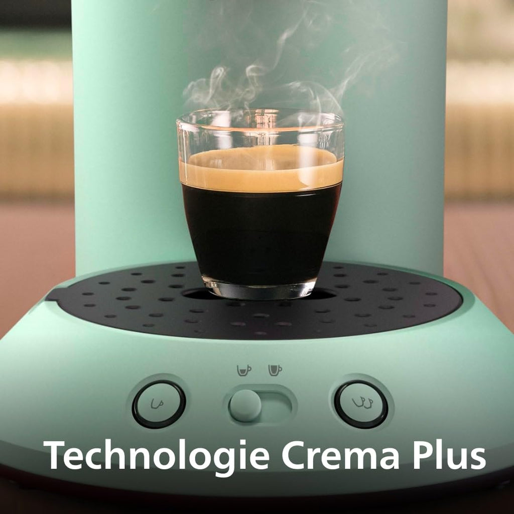 Machine à café à dosettes SENSEO Original Plus CSA210/80 – Vert désert