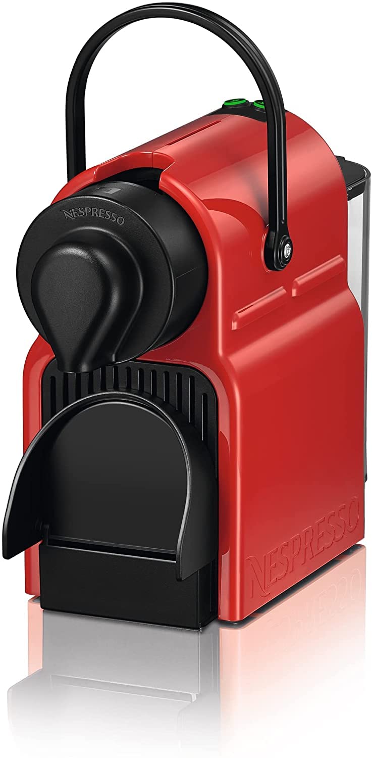 Growexa Inissia – Machine à Café Expresso à Capsules, Rouge Rubis, Réservoir 0,7L