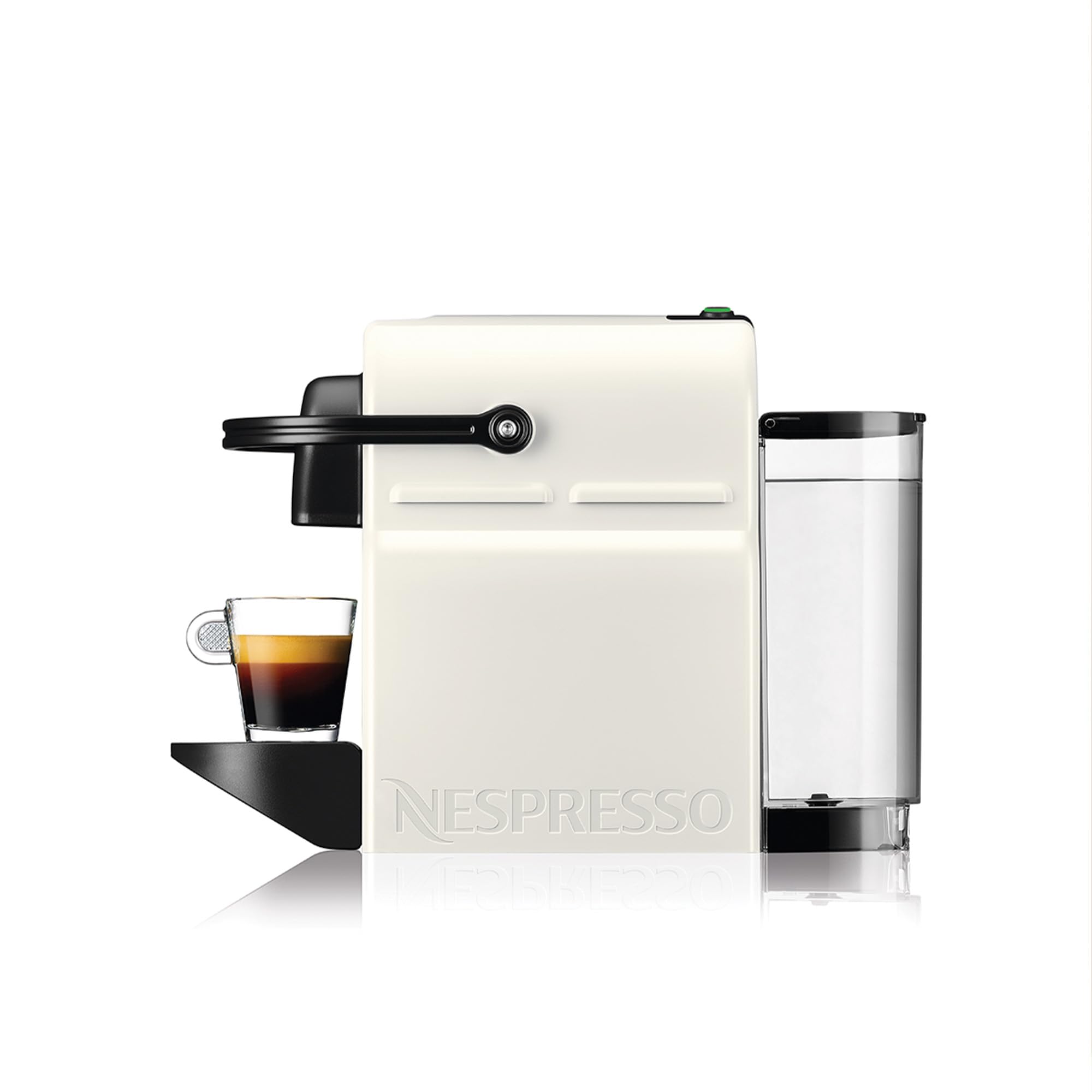 Growexa Inissia – Cafetière Espresso à Capsules, Blanc Mat et Brillant