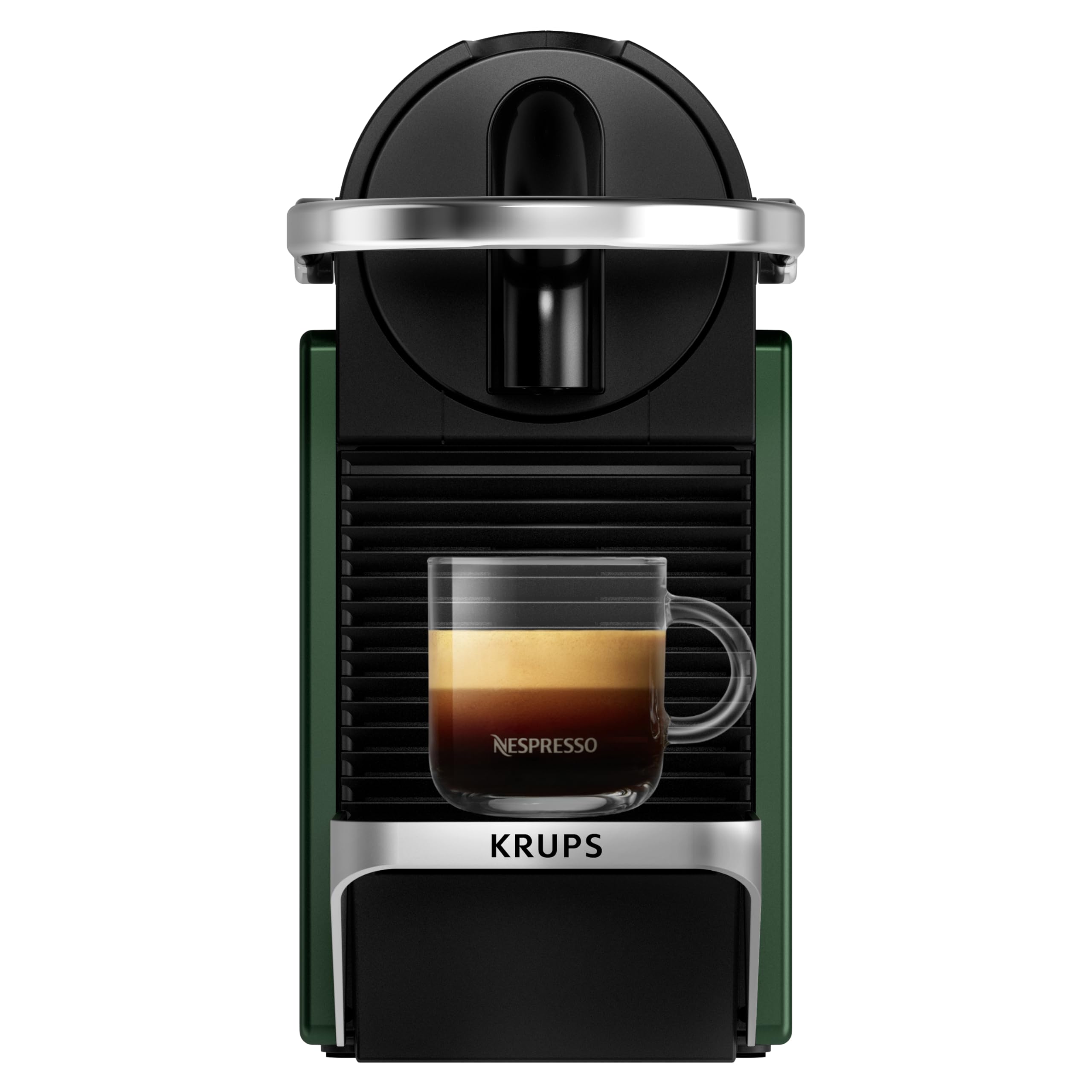 Growexa Pixie – Machine à Café à Capsules Compacte, Vert Foncé
