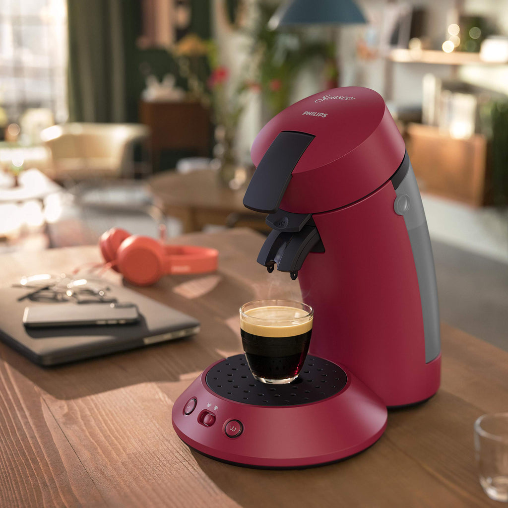 Machine à café à dosettes SENSEO Original Plus CSA210/91 – Rouge